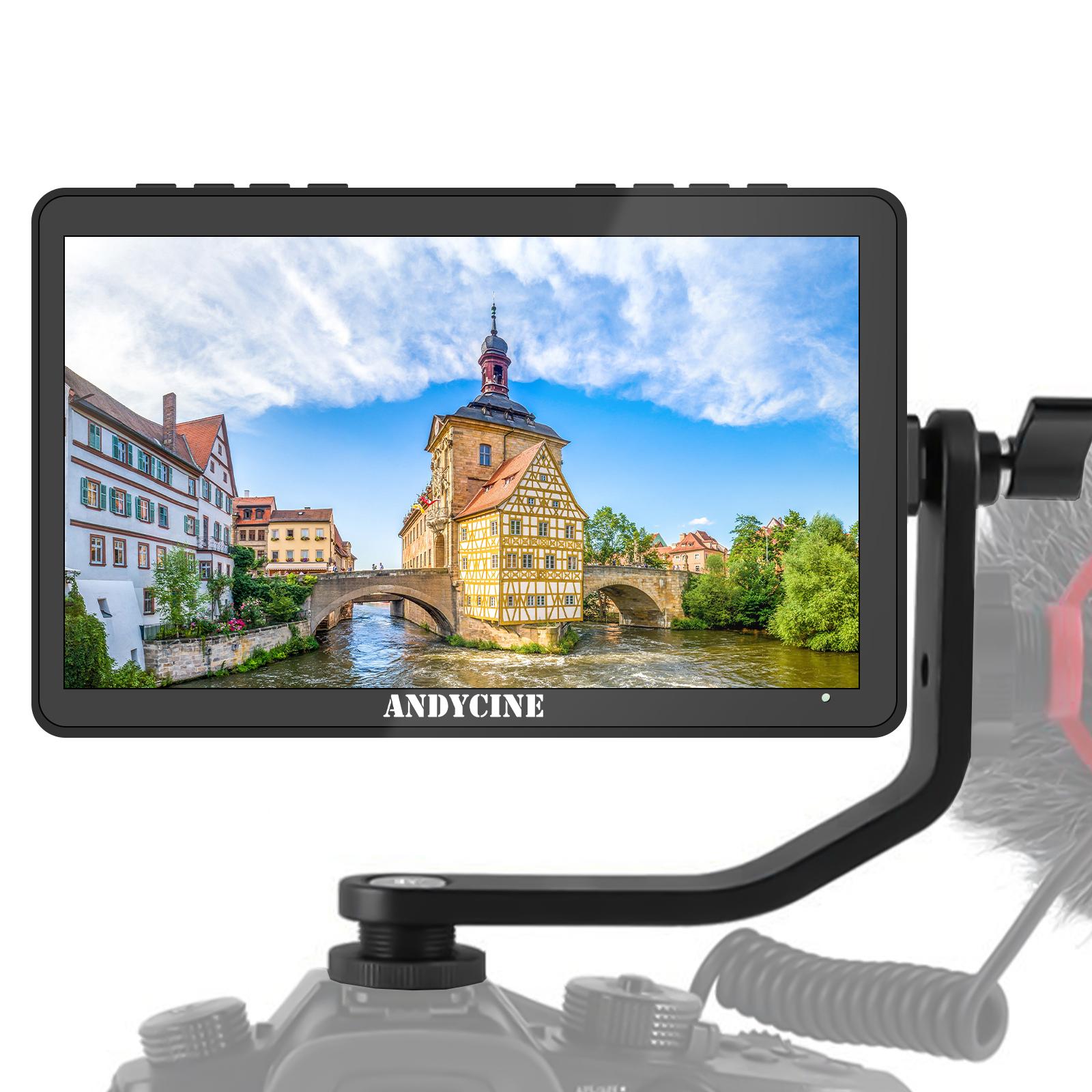 ANDYCINE A6 Max 6 Inch DSLR Camera Field Monitor Touch Control Director Video Monitor 3D Lut
ANDYCINE A6 Max 6 Inch DSLR Camera Field Monitor Touch Control Director Video Monitor 3D Lut