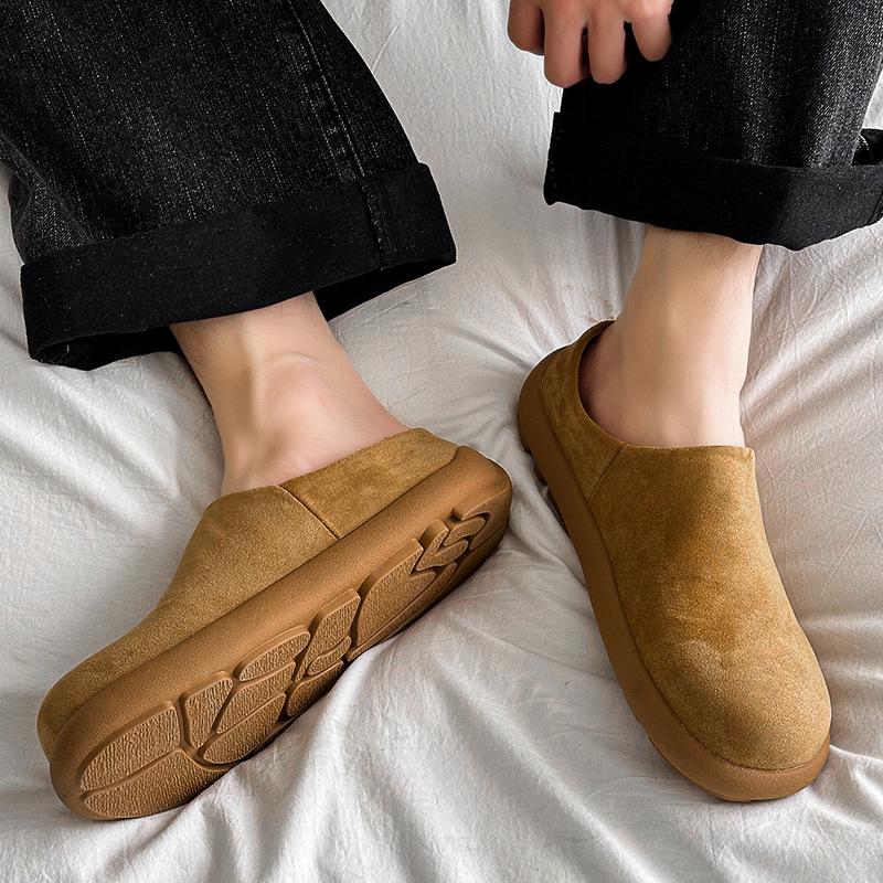 Men s Shoes 2026 New Style Men s Shoes Baotou Half Tow Lefu Shoes Men s Outerwear Casual Boken Shoes 44
Men s Shoes 2026 New Style Men s Shoes Baotou Half Tow Lefu Shoes Men s Outerwear Casual Boken Shoes 44