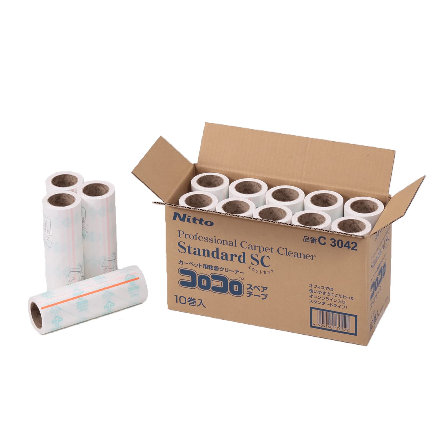 Nitoms Corocoro Professional Запасная лента, Стандарт SC, Ширина 160 мм, 80 отрывов, 10 рулонов, Для коммерческого использования, C304
Nitoms Corocoro Professional Запасная лента, Стандарт SC, Ширина 160 мм, 80 отрывов, 10 рулонов, Для коммерческого использования, C304