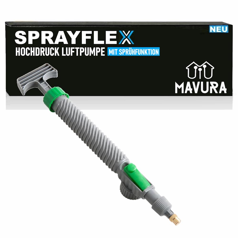 Ручний обприскувач SPRAYFLEX з насосом, обприскувач під тиском, універсальний обприскувач з кріпленням для пляшок, насос
Ручний обприскувач SPRAYFLEX з насосом, обприскувач під тиском, універсальний обприскувач з кріпленням для пляшок, насос