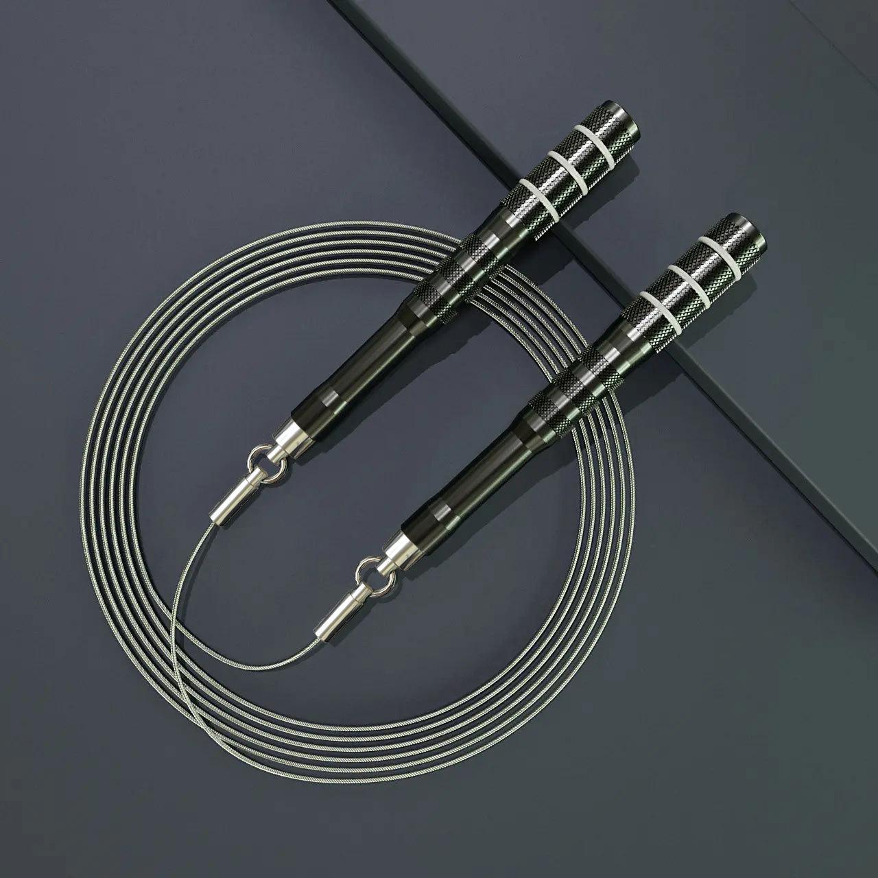 MOGOLD 2.0 Ultra-Fine Steel Wire Jump Rope with Aluminum Alloy Handle for Fitness and Racing Competitions
MOGOLD 2.0 Ultra-Fine Steel Wire Jump Rope with Aluminum Alloy Handle for Fitness and Racing Competitions