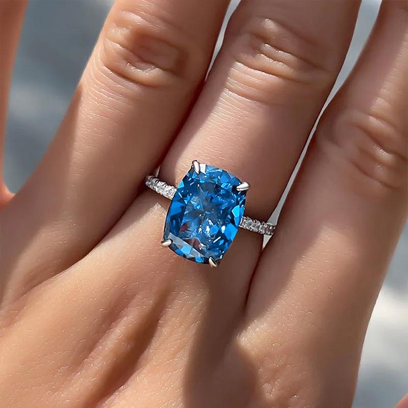 Huitan Big Oval Sky Blue CZ Rings for Women Fashion Elegant Lady s Finger Accessories Wedding Anniversary Party Trendy Zircon 6
Huitan Big Oval Sky Blue CZ Rings for Women Fashion Elegant Lady s Finger Accessories Wedding Anniversary Party Trendy Zircon 6