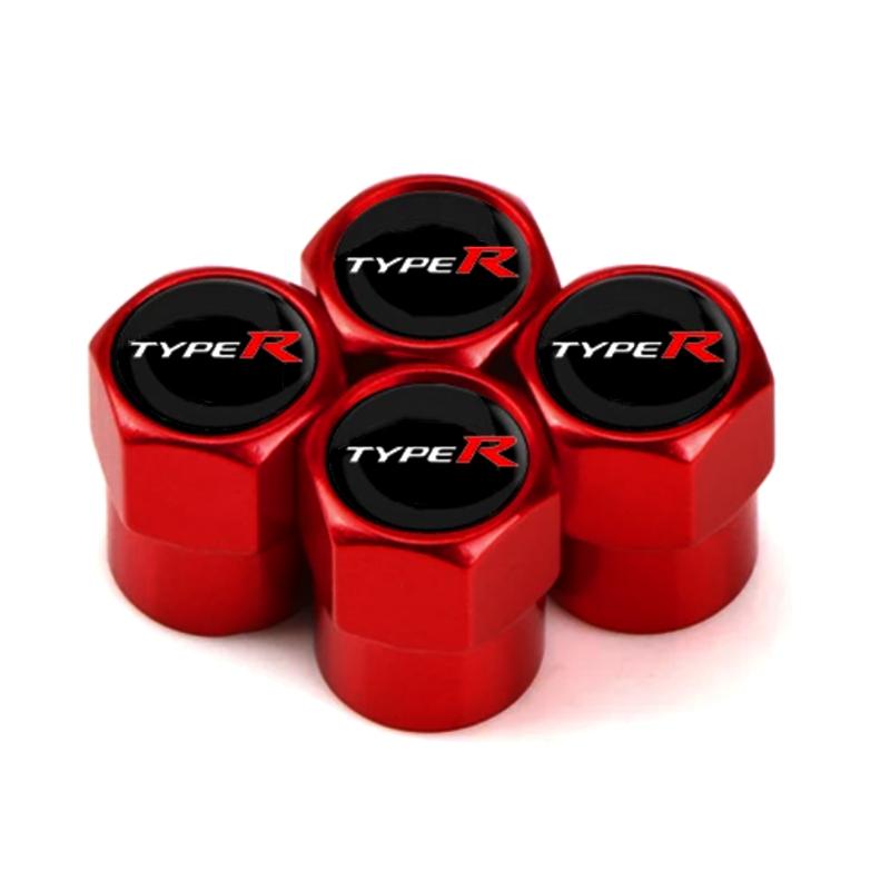 4Pcs Aluminum Type R Tires Valve Caps Car Wheel Valves Tyre Stem Air Caps For Honda Civic Typer City CR-V XR-V HR-V Accord
4Pcs Aluminum Type R Tires Valve Caps Car Wheel Valves Tyre Stem Air Caps For Honda Civic Typer City CR-V XR-V HR-V Accord