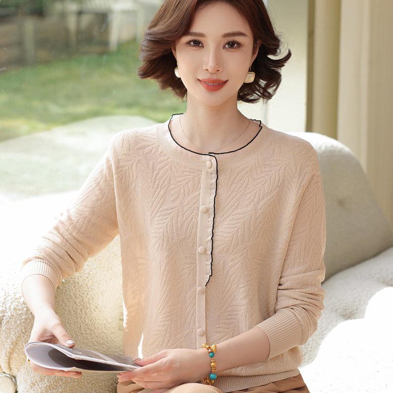 Mom s Spring Round Neck Knit Top - Stylish 2026 Sweater for Middle-Aged & Elderly Women 2XL (125-135 lbs)
Mom s Spring Round Neck Knit Top - Stylish 2026 Sweater for Middle-Aged & Elderly Women 2XL (125-135 lbs)
