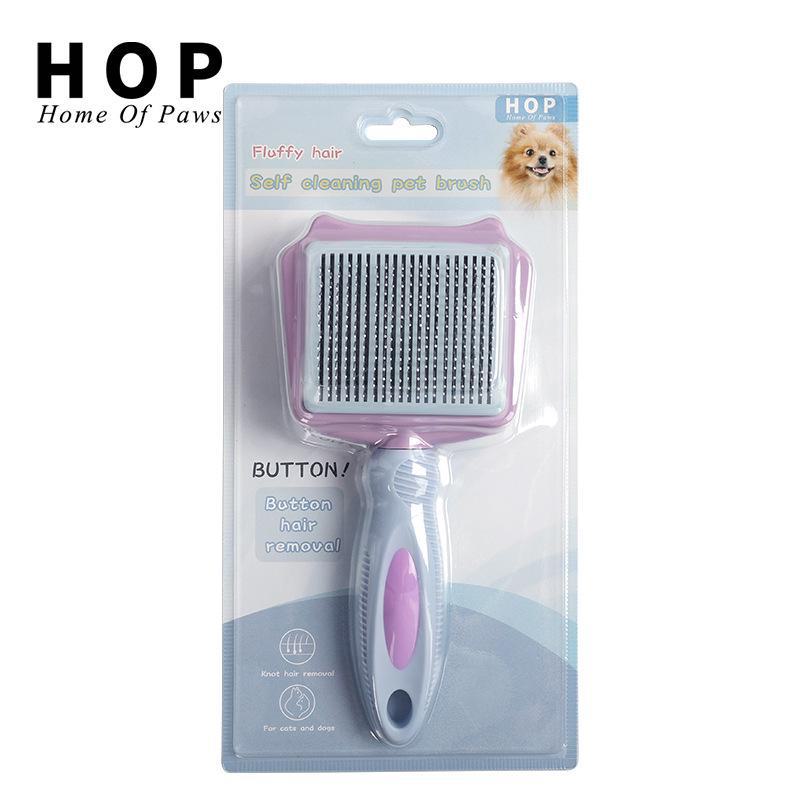 Автоматичний самоочисний гребінець для грумінгу домашніх тварин для котів та собак Model 92272
Автоматичний самоочисний гребінець для грумінгу домашніх тварин для котів та собак Model 92272