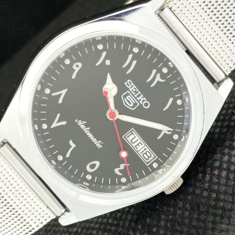 ВОССТАНОВЛЕННЫЕ ВИНТАЖНЫЕ SEIKO 5 AUTO 6309A ЯПОНИЯ МУЖСКИЕ АРАБСКИЕ ЧЕРНЫЕ ЧАСЫ a298957-2 Seikoa298957
ВОССТАНОВЛЕННЫЕ ВИНТАЖНЫЕ SEIKO 5 AUTO 6309A ЯПОНИЯ МУЖСКИЕ АРАБСКИЕ ЧЕРНЫЕ ЧАСЫ a298957-2 Seikoa298957