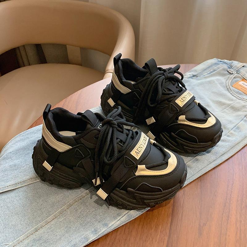 New dad shoes for women, spring student running sports, thick soles increase height and leisure 35
New dad shoes for women, spring student running sports, thick soles increase height and leisure 35