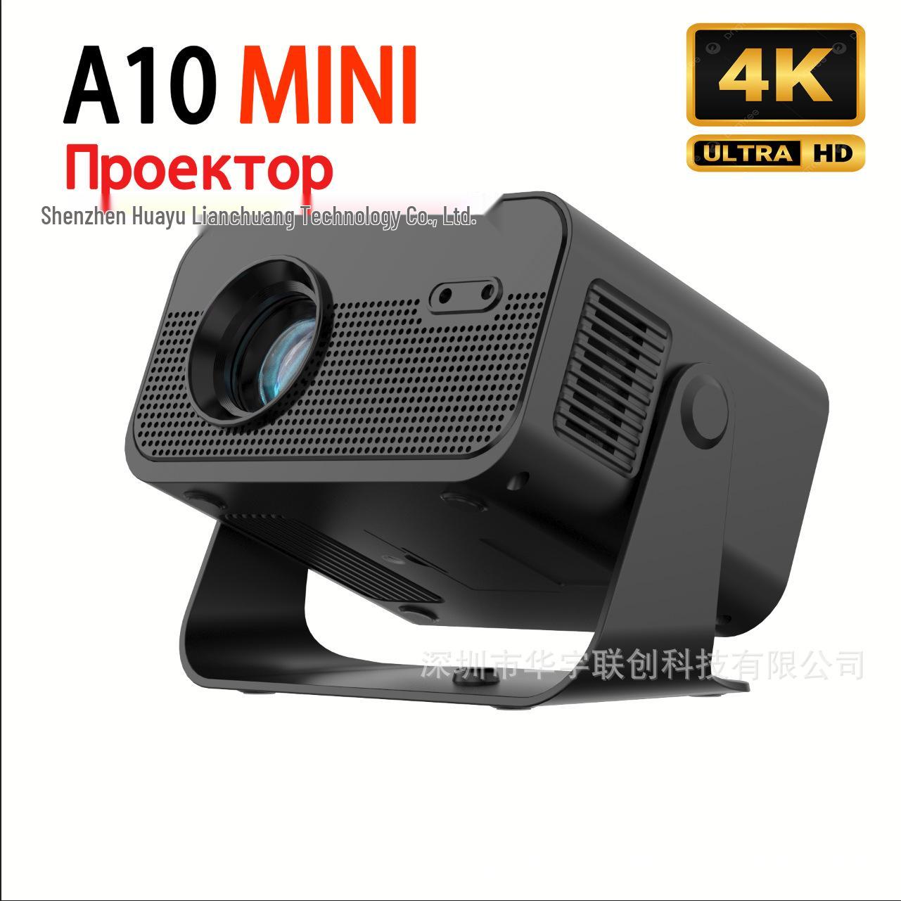 A10mini Ultra HD Portable Home Projector In Stock US Plug чорний
A10mini Ultra HD Portable Home Projector In Stock US Plug чорний