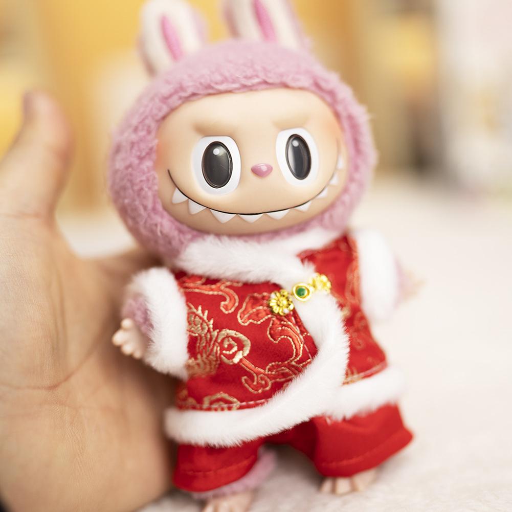 Doll Clothes Outfit Accessories For Labubu V2 V1 Plush Idol Doll s Clothing Red New Year Clothing Waistcoat Girl Gift
Doll Clothes Outfit Accessories For Labubu V2 V1 Plush Idol Doll s Clothing Red New Year Clothing Waistcoat Girl Gift
