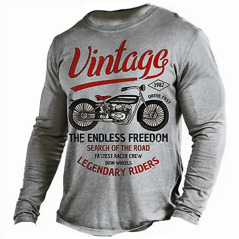 Vintage Motorcycle 3D Print Autumn Men s O-Neck T-shirt Casual Long Sleeve Oversized T Shirts Fashion Tops Trend Men s Clothing
Vintage Motorcycle 3D Print Autumn Men s O-Neck T-shirt Casual Long Sleeve Oversized T Shirts Fashion Tops Trend Men s Clothing
