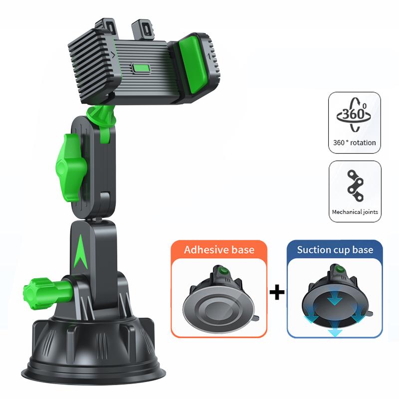 Car Phone Holder with Powerful Suction Cup Silicone Base for Dashboard and Windshield - Universal Navigation Phone Mount
Car Phone Holder with Powerful Suction Cup Silicone Base for Dashboard and Windshield - Universal Navigation Phone Mount