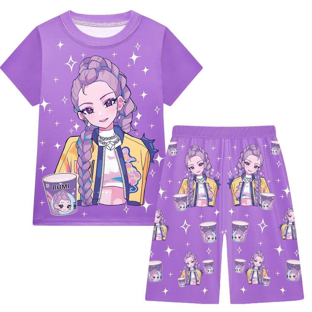 Дитячі Дівчата Аніме Мультфільм ПОП Співачка Румі Зої Міра З Принтом Повсякденна Футболка з Короткими Рукавами Шорти Штани Піжама Комплекти для Сну 130cm
Дитячі Дівчата Аніме Мультфільм ПОП Співачка Румі Зої Міра З Принтом Повсякденна Футболка з Короткими Рукавами Шорти Штани Піжама Комплекти для Сну 130cm