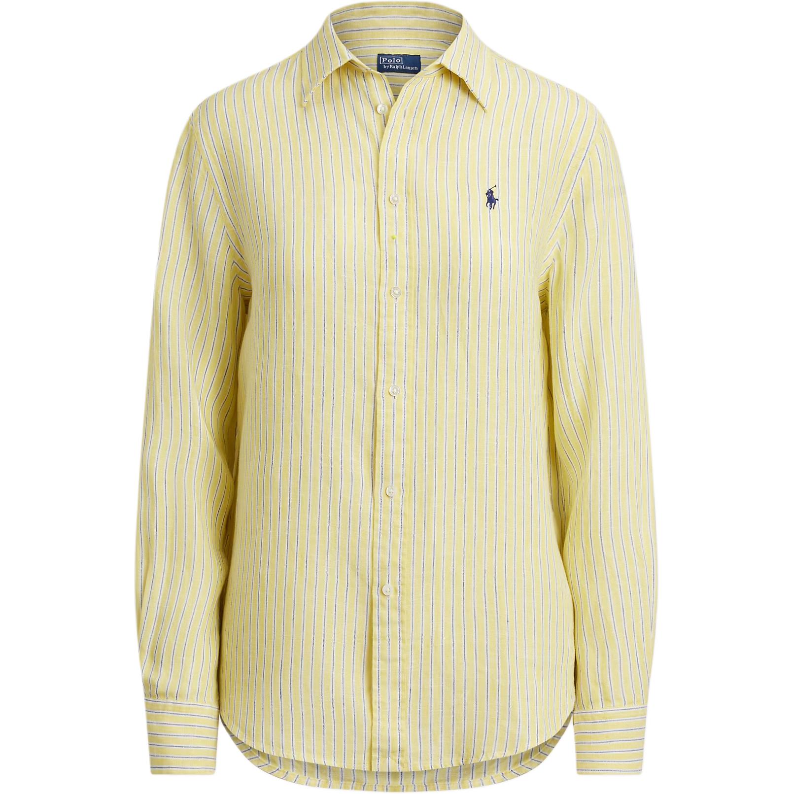 Polo Ralph Lauren Классический крой В полоску Льняная рубашка Женские топы 211A96158-002 M
Polo Ralph Lauren Классический крой В полоску Льняная рубашка Женские топы 211A96158-002 M