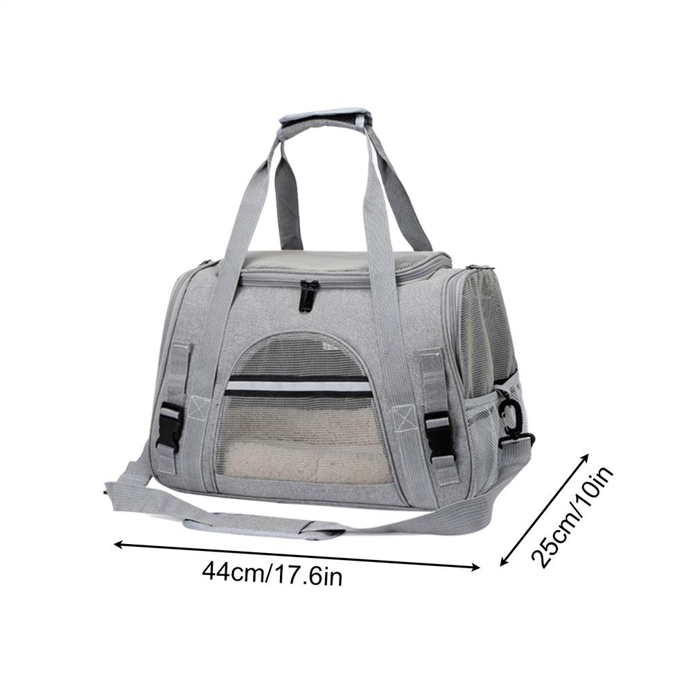 Pet Carrier for Cats Soft Carrying Sling Crate Shoulder Puppy Carrier for Travel Vacation Hiking Outgoing Camping Picnic сірий колір
Pet Carrier for Cats Soft Carrying Sling Crate Shoulder Puppy Carrier for Travel Vacation Hiking Outgoing Camping Picnic сірий колір