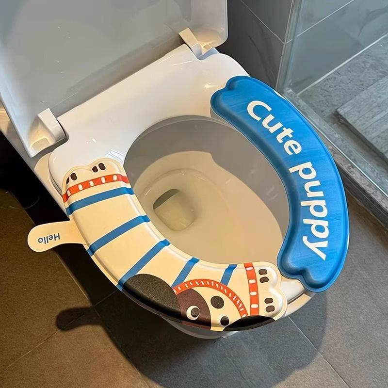 1 SET Cartoon Toilet Seat Cover Mat Warm Soft Toilet Cover Seat Lid Pad Bathroom Closestool Protector Bathroom Accessories Set синий
1 SET Cartoon Toilet Seat Cover Mat Warm Soft Toilet Cover Seat Lid Pad Bathroom Closestool Protector Bathroom Accessories Set синий