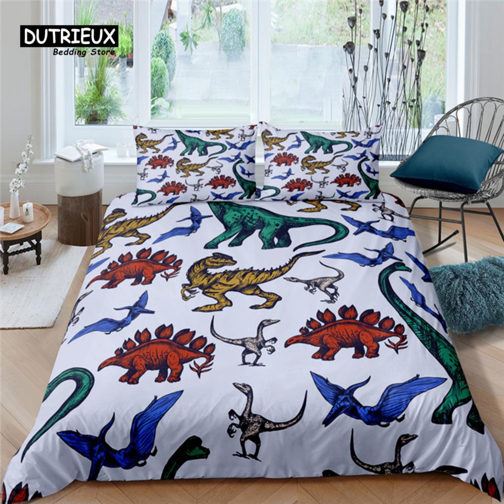 Comforter Home Living Luxury Dinosaur Print 2/3Pcs Queen Size And King Size Kids Bedding Set Eu/Us/Au Size Comforter (quilt)-EU Single(135*200cm)3pcs
Comforter Home Living Luxury Dinosaur Print 2/3Pcs Queen Size And King Size Kids Bedding Set Eu/Us/Au Size Comforter (quilt)-EU Single(135*200cm)3pcs