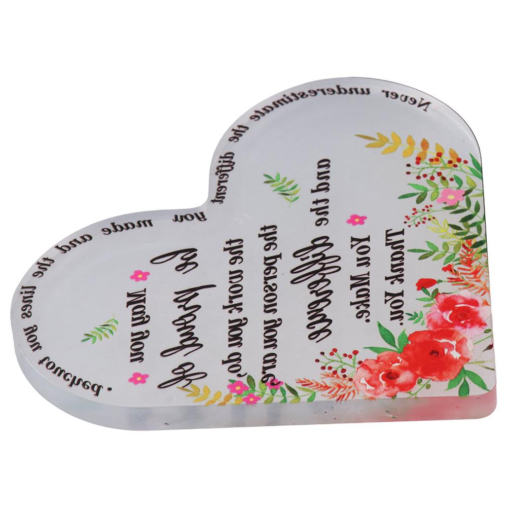 Acrylic Coworkers Retirement Desk Article Heart Shape Thank You Office Desk Pendant Friends
Acrylic Coworkers Retirement Desk Article Heart Shape Thank You Office Desk Pendant Friends