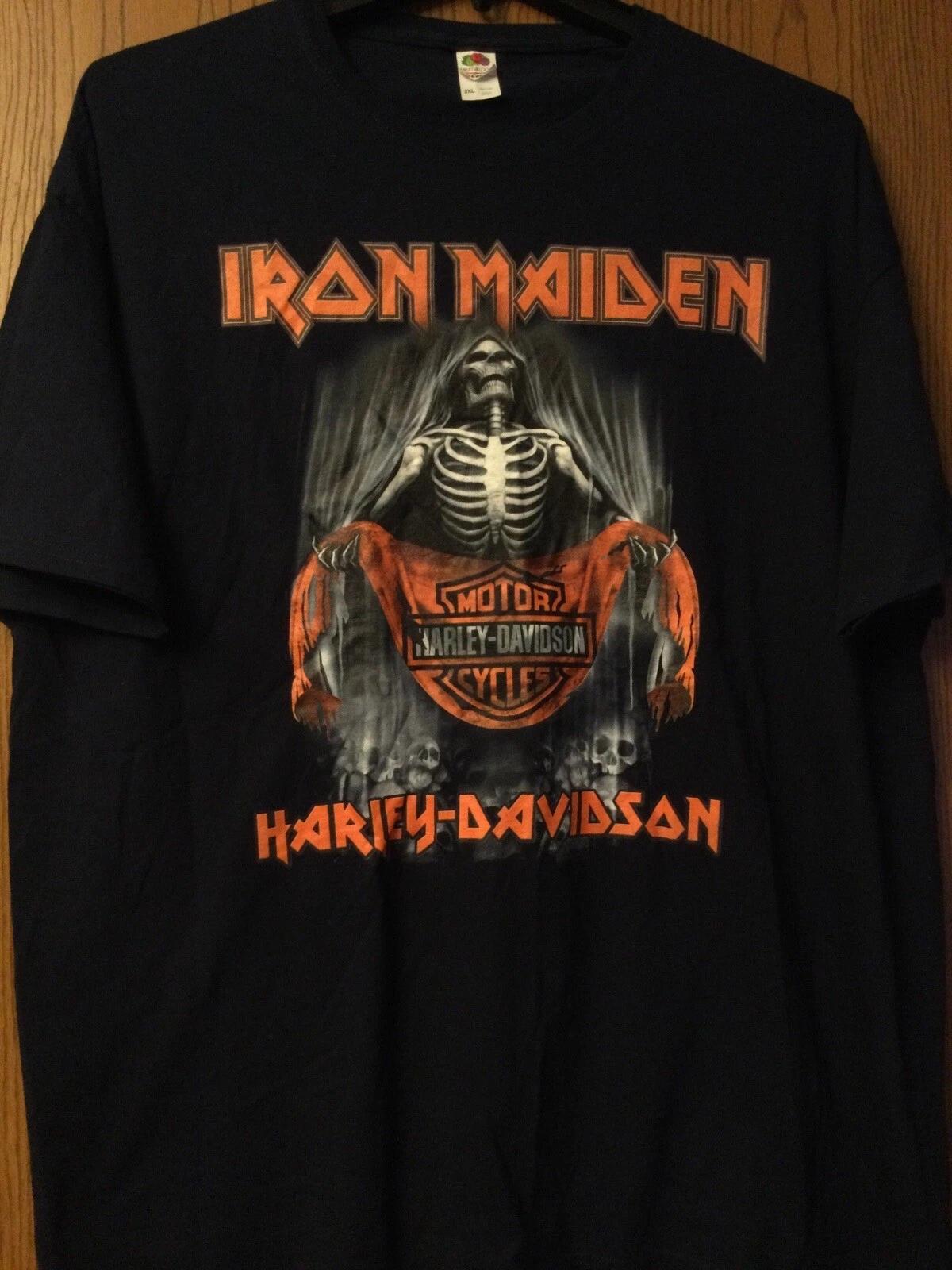 Iron Maiden - Harley Davidson - Blue Shirt - 2XL - Fruit Of The Loom S
Iron Maiden - Harley Davidson - Blue Shirt - 2XL - Fruit Of The Loom S