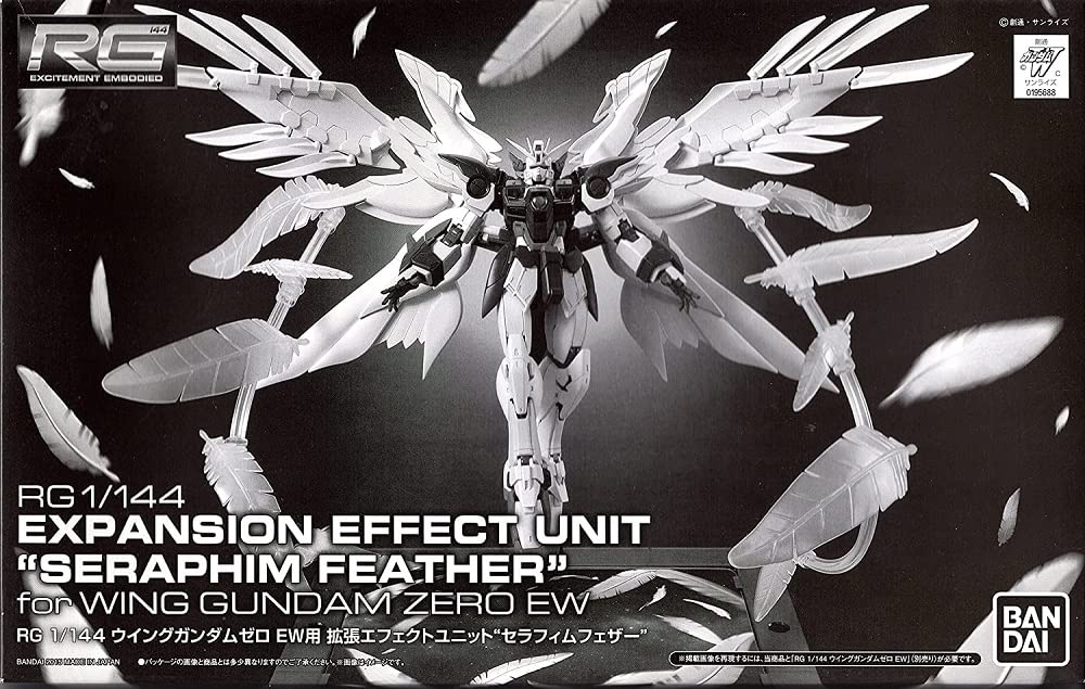 RG Wing Gundam Zero EW Блок расширения эффектов Bandai 1/144 Перо Серафима (Премиум Эксклюзив)
RG Wing Gundam Zero EW Блок расширения эффектов Bandai 1/144 Перо Серафима (Премиум Эксклюзив)