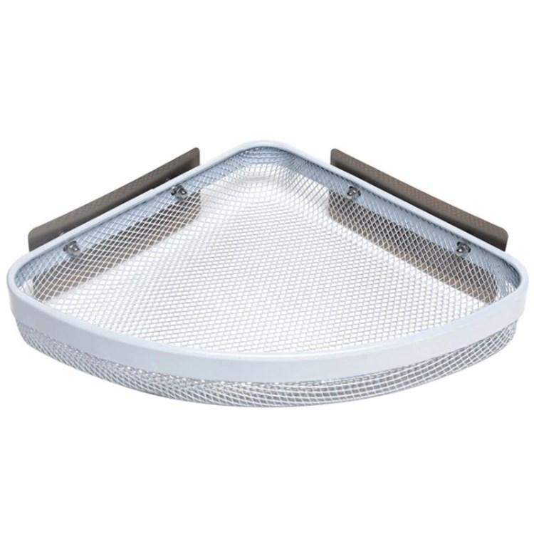 Wall-mounted Bathroom Shampoo Organizer Triangle Kitchen Corner Storage Rack Black
Wall-mounted Bathroom Shampoo Organizer Triangle Kitchen Corner Storage Rack Black