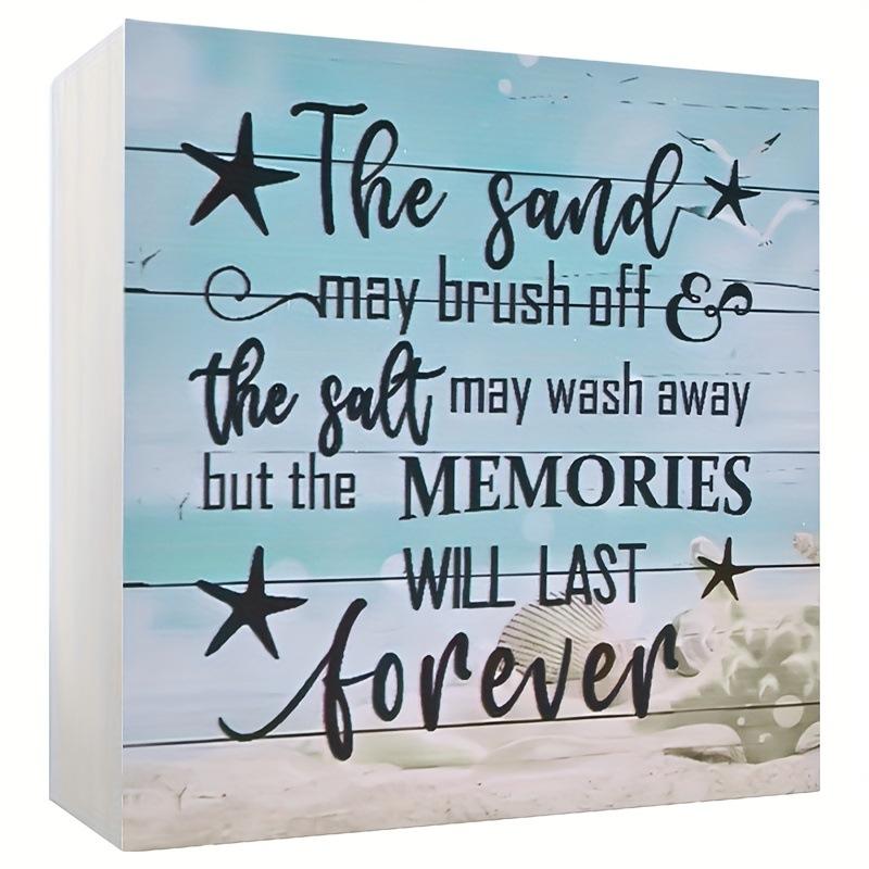 Beach Wall Plaque Sign, Four Seasons Decoration, Novelty Home Decor, Perfect Durable for Bedroom, Store, Office, Kitchen, for Decoration 10*10cm
Beach Wall Plaque Sign, Four Seasons Decoration, Novelty Home Decor, Perfect Durable for Bedroom, Store, Office, Kitchen, for Decoration 10*10cm