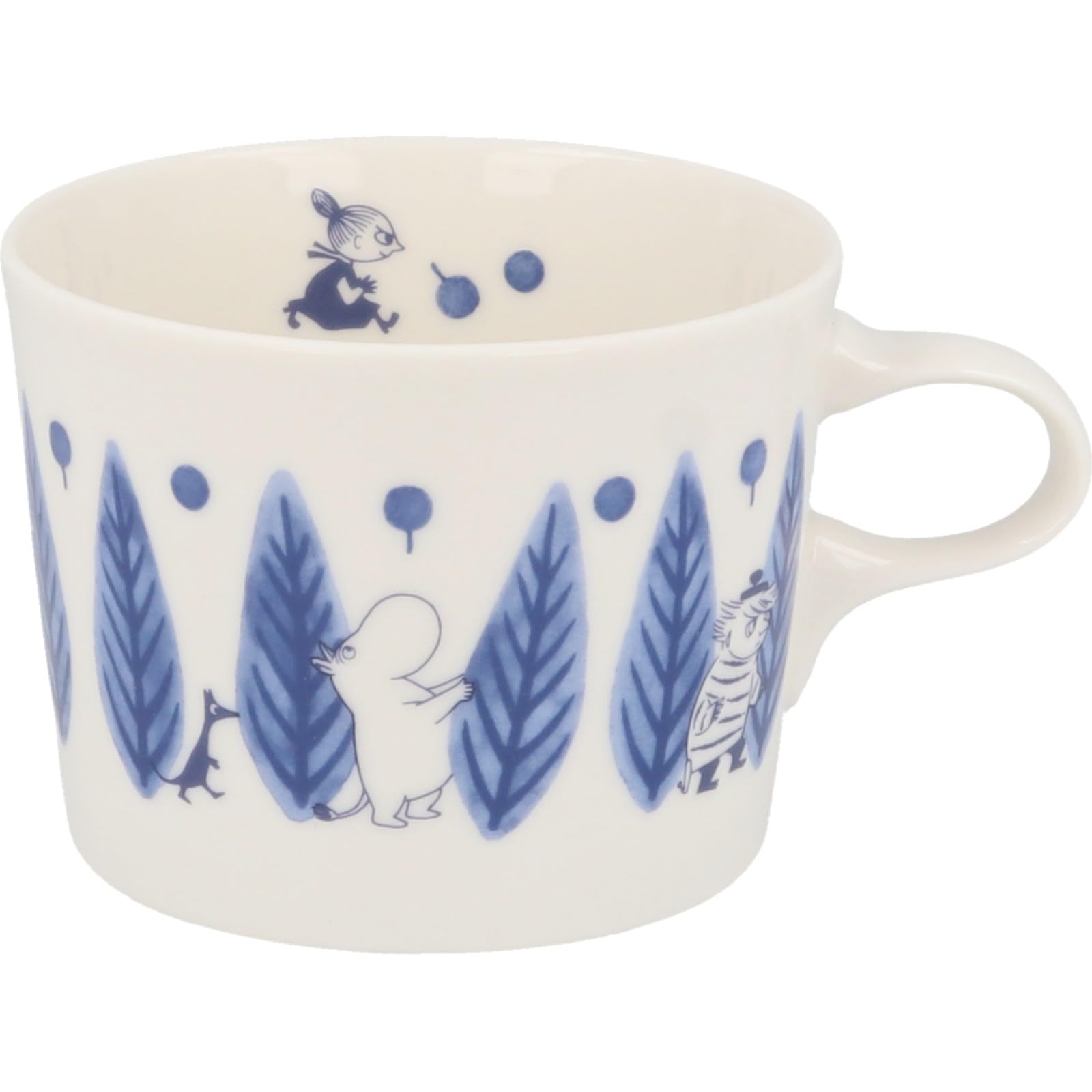Кружка MOOMIN Blue Flora , Прибл.. 260мл, Дизайн листя, Скандинавський стиль, Товари Мумі-тролів, Подарунок на День матері, Зроблено в Японії, MM7003-11
Кружка MOOMIN Blue Flora , Прибл.. 260мл, Дизайн листя, Скандинавський стиль, Товари Мумі-тролів, Подарунок на День матері, Зроблено в Японії, MM7003-11