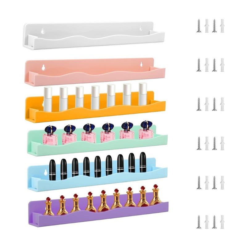 Pack of 6 Large Capacity Decorative Shelf for Nail Varnish and Makeup Organization Easy Installation Storage Rack 1
Pack of 6 Large Capacity Decorative Shelf for Nail Varnish and Makeup Organization Easy Installation Storage Rack 1