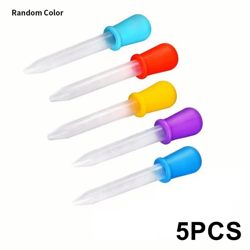 5/10PCS 5ml Small Silicone Plastic Pipette Dropper Feeding Medicine Liquid Eye Ear Pipette Dropper Lab Experiment Toys Gift
5/10PCS 5ml Small Silicone Plastic Pipette Dropper Feeding Medicine Liquid Eye Ear Pipette Dropper Lab Experiment Toys Gift