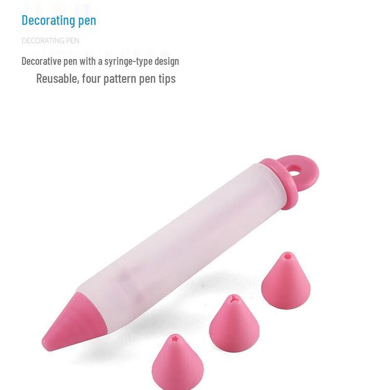 Silicone Cake Decorating Piping Pen Set
Silicone Cake Decorating Piping Pen Set