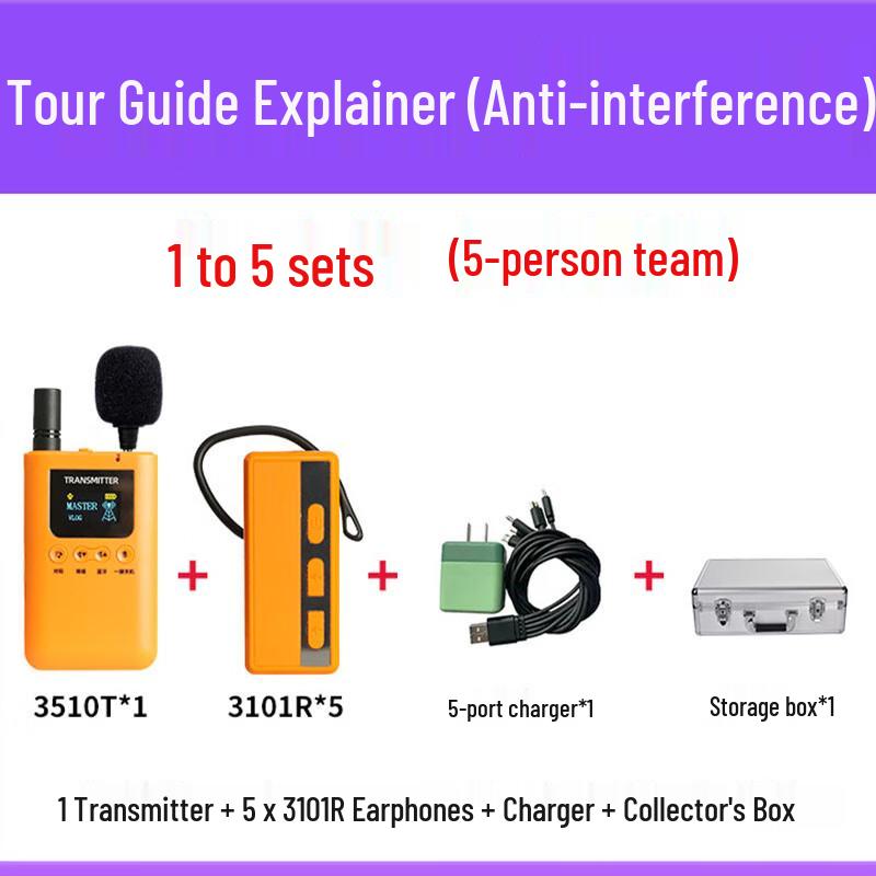 Bisite Open-Ear Wireless Tour Guide System (CN version)
Bisite Open-Ear Wireless Tour Guide System (CN version)