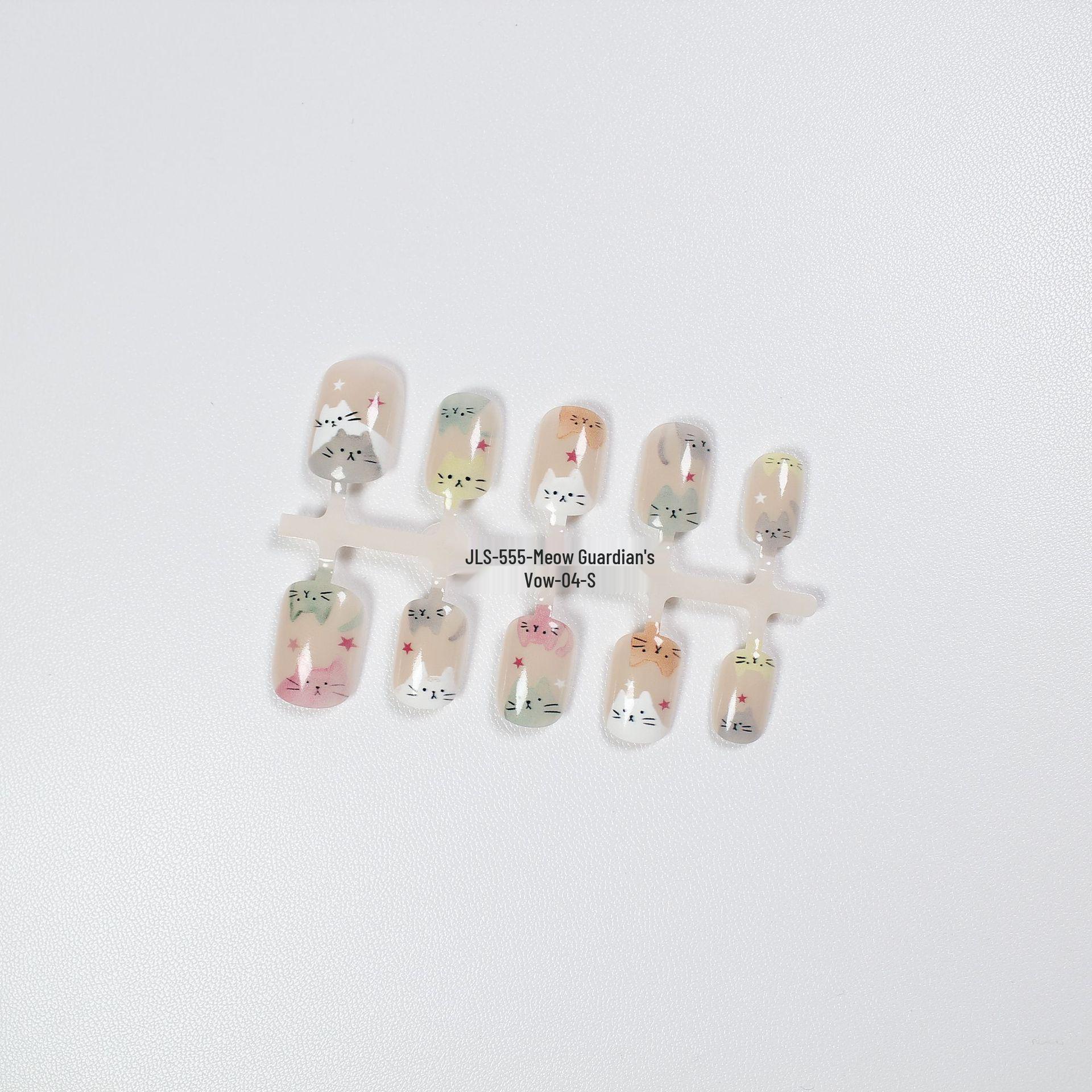 Jiaolong Cute Kitten Wearable Cat Eye Nail Art Patches Extra Small
Jiaolong Cute Kitten Wearable Cat Eye Nail Art Patches Extra Small