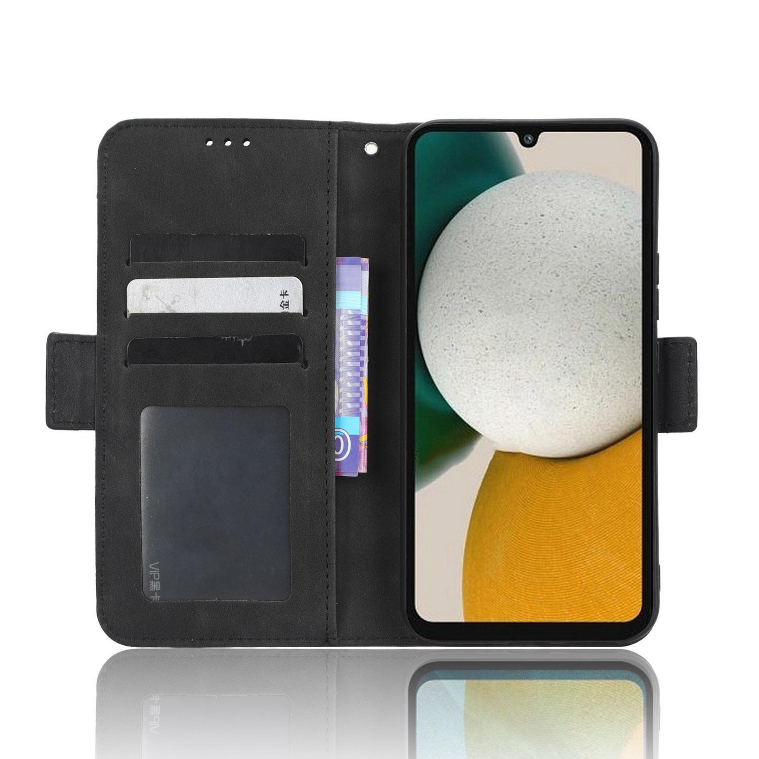 For Samsung Galaxy A34 5G Multiple Card Slots PU Leather Phone Case Drop-proof Magnetic Flip Cell Phone Cover Wallet Stand Black
For Samsung Galaxy A34 5G Multiple Card Slots PU Leather Phone Case Drop-proof Magnetic Flip Cell Phone Cover Wallet Stand Black