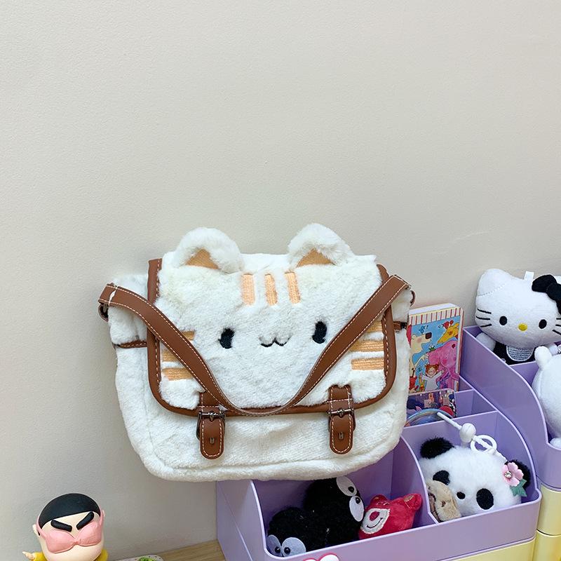 Cute cat plush small bag woman 2025 new high-value cartoon fluffy doll clutch bag woman коричневий
Cute cat plush small bag woman 2025 new high-value cartoon fluffy doll clutch bag woman коричневий