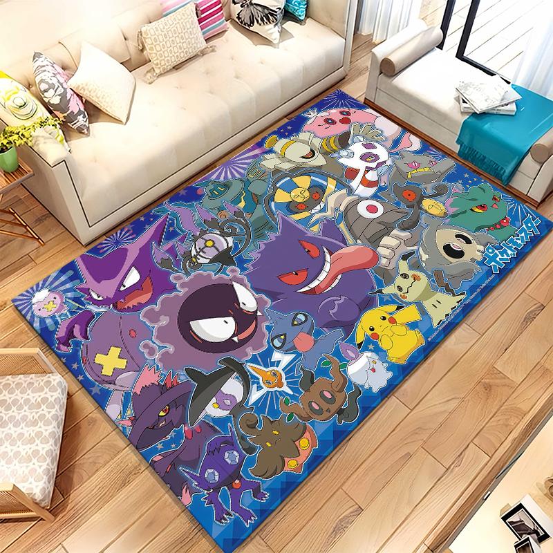 Kawaii Pokemon Pikachu Cartoon Living Room Non-Slip Area Rug Soft Carpet for Bedroom Kids Playroom Sofa,Home Decor Doormat Gift 40x60cm
Kawaii Pokemon Pikachu Cartoon Living Room Non-Slip Area Rug Soft Carpet for Bedroom Kids Playroom Sofa,Home Decor Doormat Gift 40x60cm