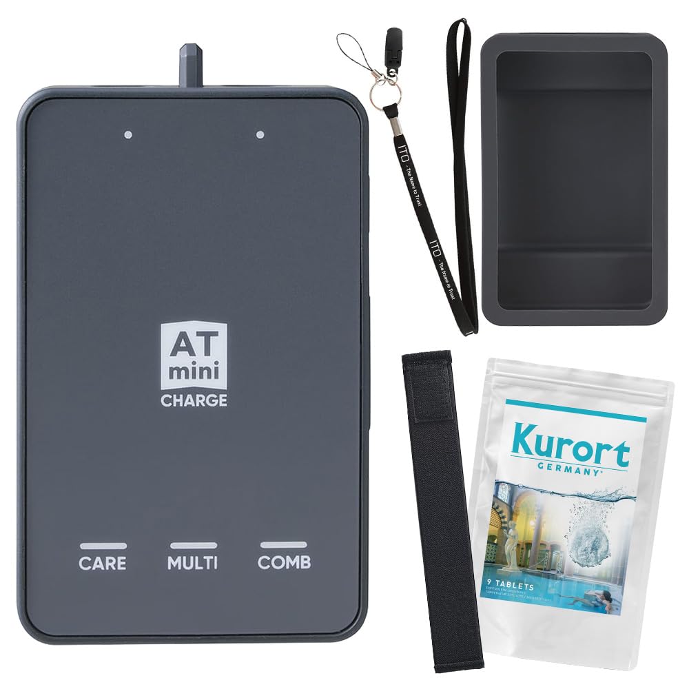 ATmini CHARGE Dark Gray (Special Case + Special Band + Bath Additives/Bonus) ATmini Ito Ultra Short Wave
ATmini CHARGE Dark Gray (Special Case + Special Band + Bath Additives/Bonus) ATmini Ito Ultra Short Wave