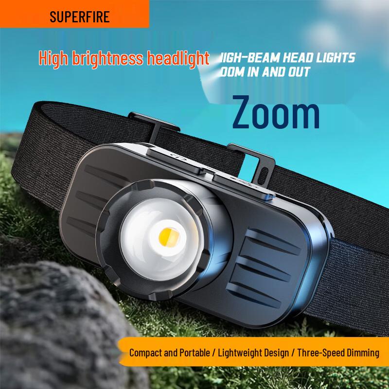 SupFire RT03-B Rechargeable Waterproof Headlamp
SupFire RT03-B Rechargeable Waterproof Headlamp