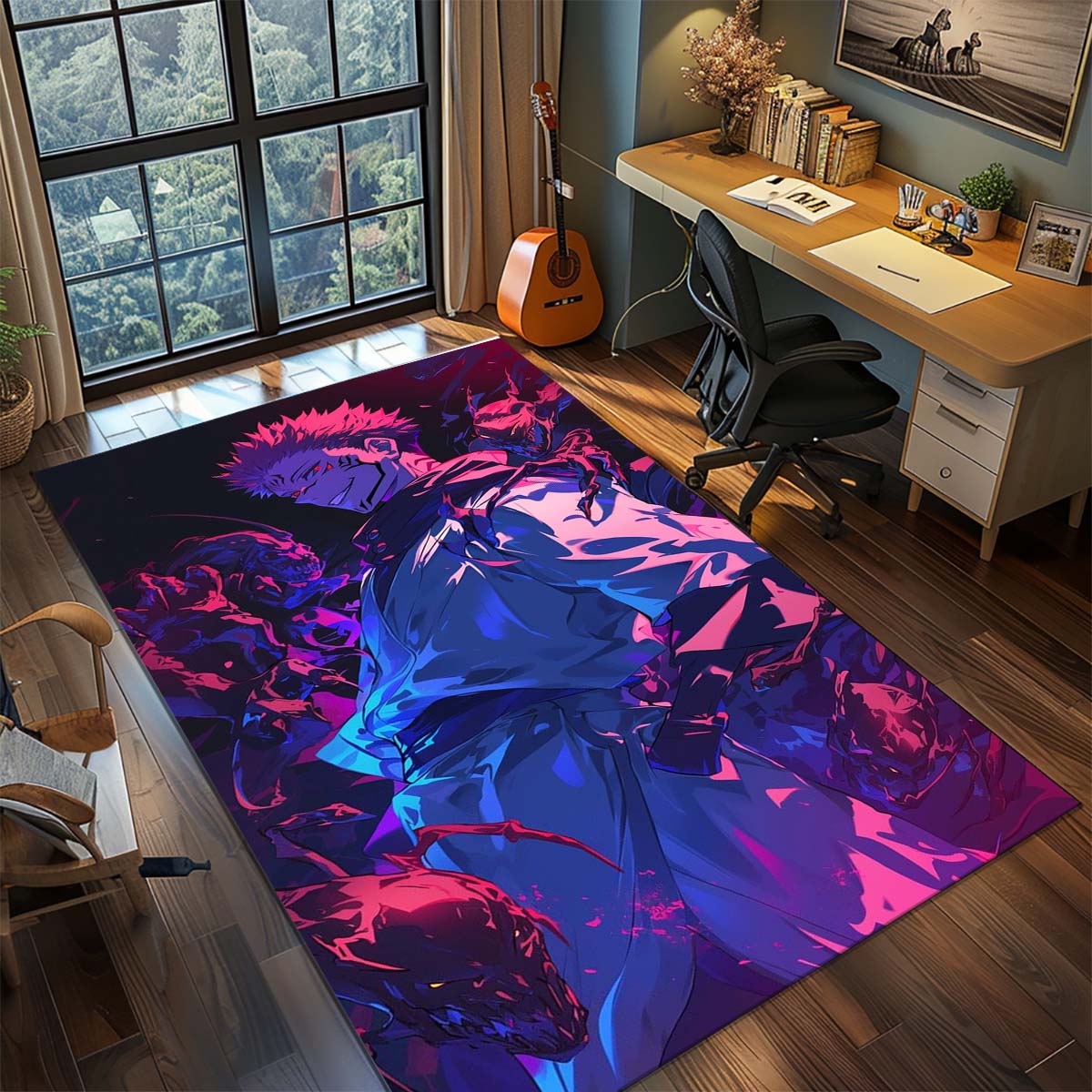 Jujutsu Kaisen Floor Rug Polyester Anime Non Slip Carpet Living Room Bedroom Home Decor 60x90cm
Jujutsu Kaisen Floor Rug Polyester Anime Non Slip Carpet Living Room Bedroom Home Decor 60x90cm