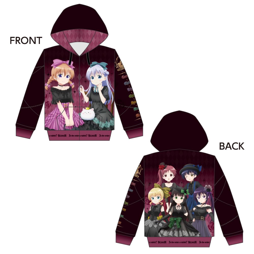 Is the Order a Rabbit BLOOM Full Graphic Hoodie (Size L)
Is the Order a Rabbit BLOOM Full Graphic Hoodie (Size L)