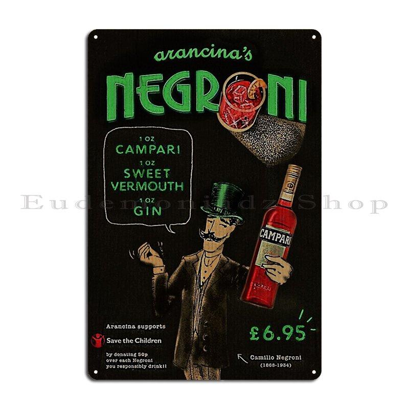 Vintage Green Arancinas Negroni Campari Sweet Vermouth Gin Cocktails Metal Sign Wall Cave Print Decoration Tin Sign Poster 20x30cm
Vintage Green Arancinas Negroni Campari Sweet Vermouth Gin Cocktails Metal Sign Wall Cave Print Decoration Tin Sign Poster 20x30cm