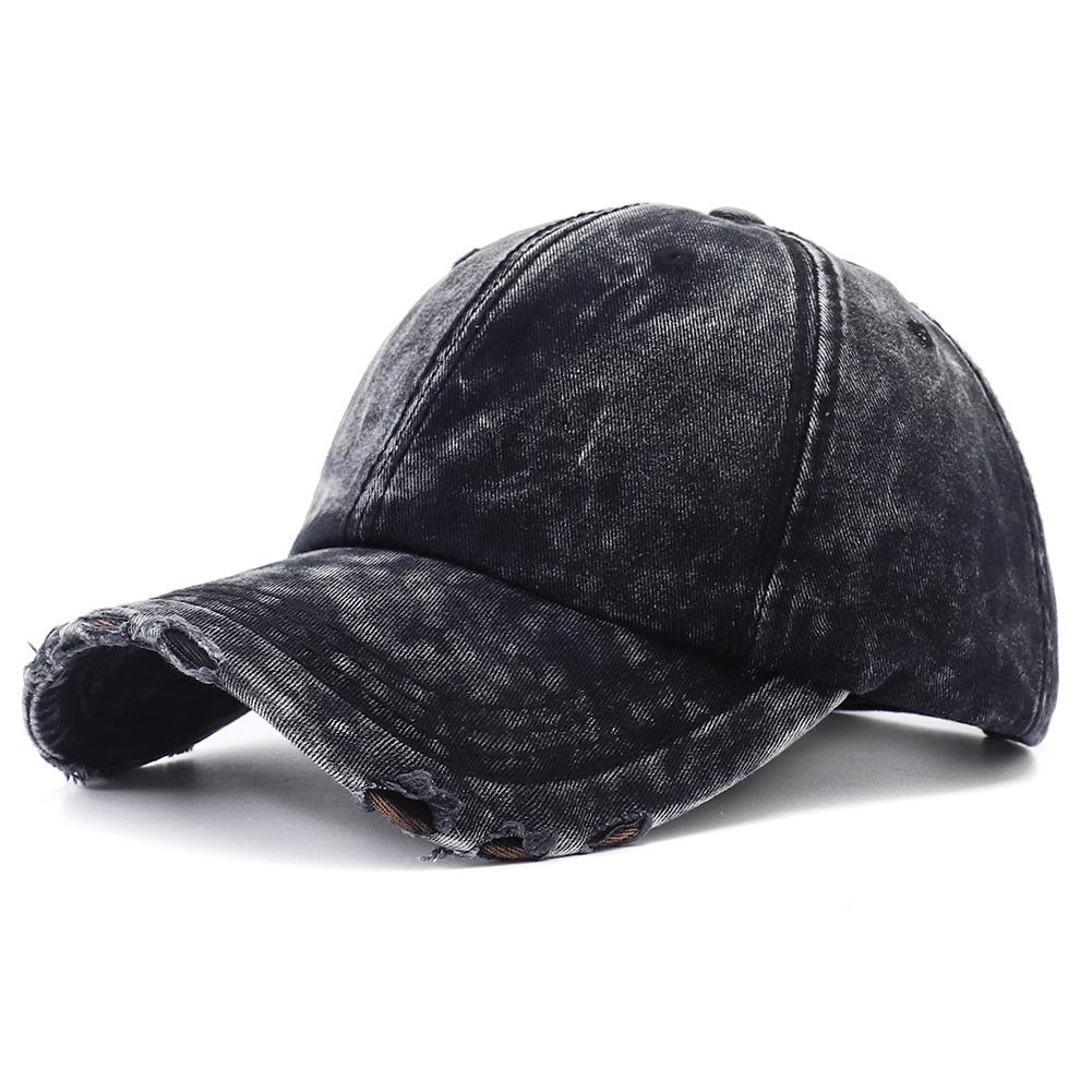 New Vintage Washed Denim Baseball Cap Women Black Solid Color Distressed Jean Snapback Hats For Men Gorras Para Hombres Adjustable
New Vintage Washed Denim Baseball Cap Women Black Solid Color Distressed Jean Snapback Hats For Men Gorras Para Hombres Adjustable