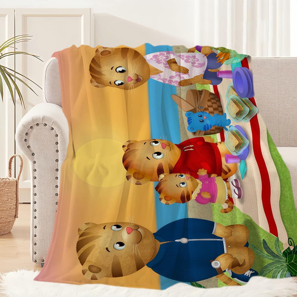 Cartoon D-Daniel Tigers Neighborhood Blanket Blanket for Couch Sofa Travel Home Picni Flannel Blanket birthday gift Warm 30x40in
Cartoon D-Daniel Tigers Neighborhood Blanket Blanket for Couch Sofa Travel Home Picni Flannel Blanket birthday gift Warm 30x40in