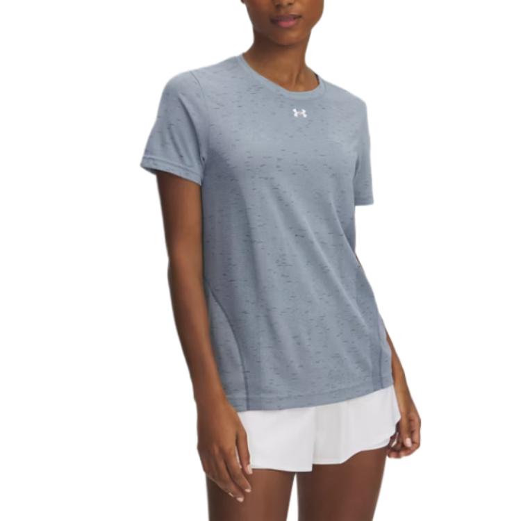 Under Armour Vanish Seamless Comfortable Fashionable Minimalist Solid Color Short Sleeve Regular T-Shirt Women Tops Gray Blue 1384406-466 XL
Under Armour Vanish Seamless Comfortable Fashionable Minimalist Solid Color Short Sleeve Regular T-Shirt Women Tops Gray Blue 1384406-466 XL