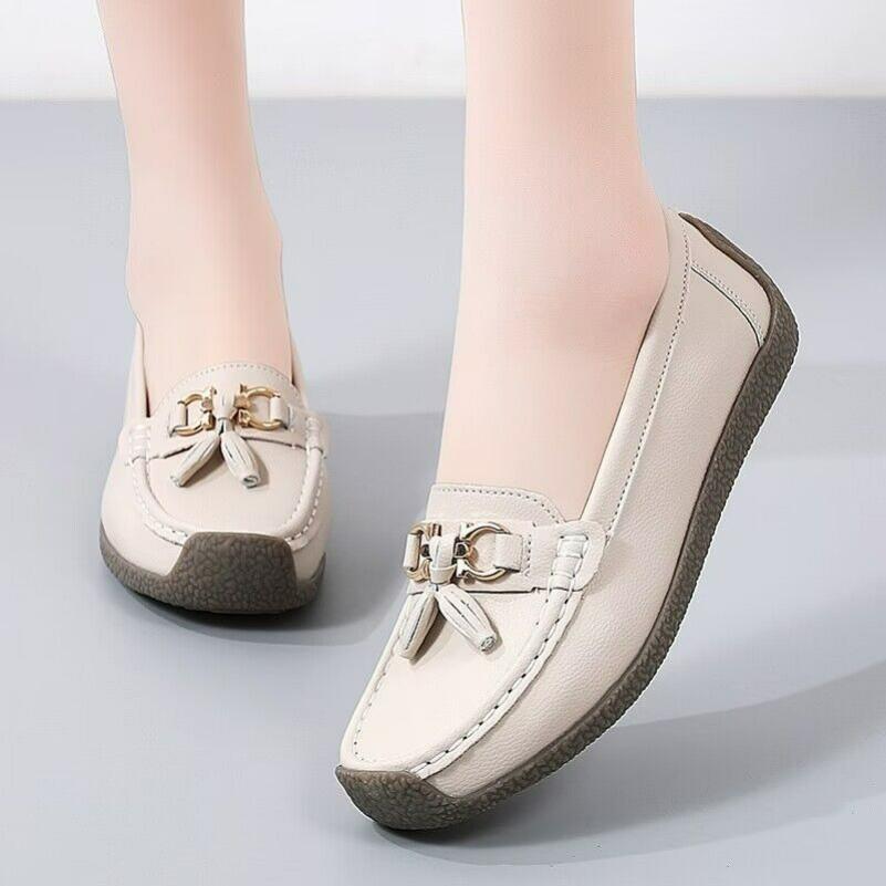 Doudou Shoes Spring and Autumn Ladies Shallow Mouth Mother Shoes Non-slip Pedal Soft Sole Not Tired Feet Four Seasons Single Shoes EU43/CN44 бежевий
Doudou Shoes Spring and Autumn Ladies Shallow Mouth Mother Shoes Non-slip Pedal Soft Sole Not Tired Feet Four Seasons Single Shoes EU43/CN44 бежевий