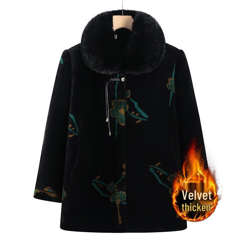 Women s Plus Velvet Faux Mink Winter Coat for 70-80 Year Olds - Thick and Warm Mother s Outerwear XL (90-105 lbs) зелёный
Women s Plus Velvet Faux Mink Winter Coat for 70-80 Year Olds - Thick and Warm Mother s Outerwear XL (90-105 lbs) зелёный