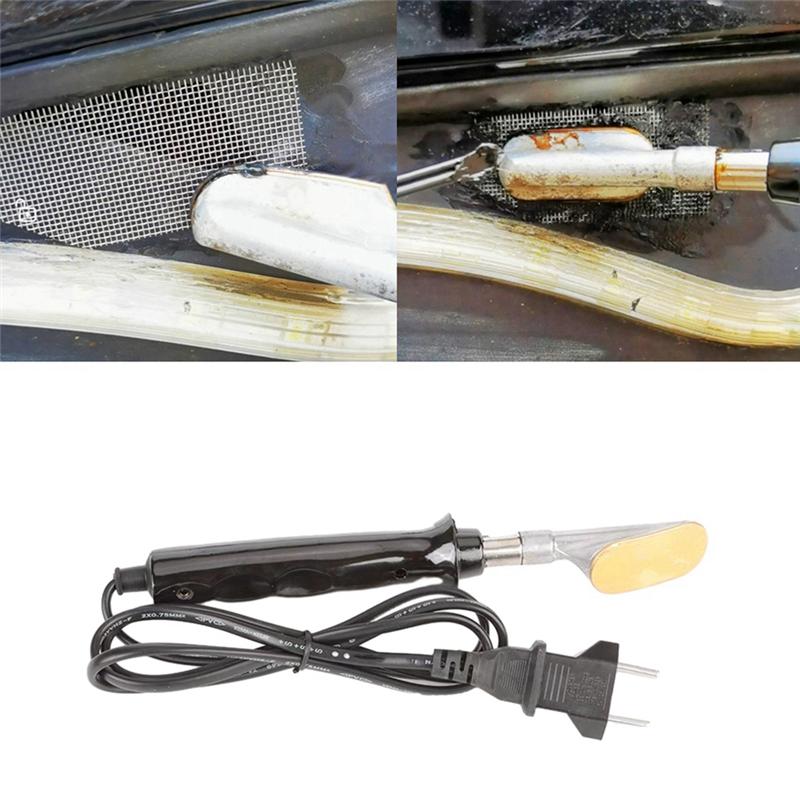 A72U 50W Car Bumper Repair Electric Soldering Iron Thermal Stapler Leather Ironing Smoothing Tool EU Plug Easy Install Easy To U чорний
A72U 50W Car Bumper Repair Electric Soldering Iron Thermal Stapler Leather Ironing Smoothing Tool EU Plug Easy Install Easy To U чорний
