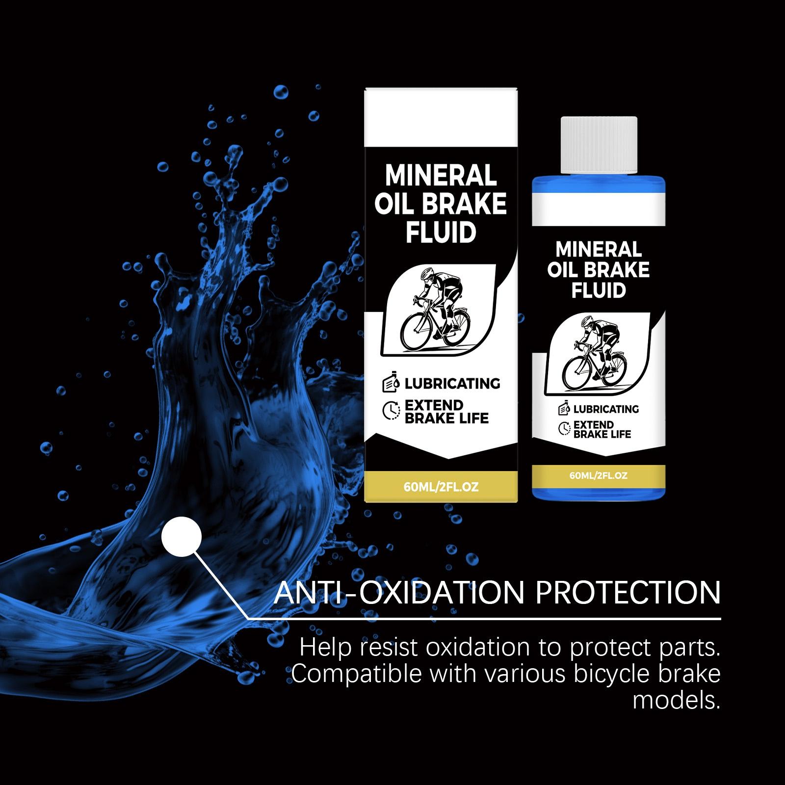Mineral Oil Brake Fluid Hydraulic Disc Brake Lubricant for Mountain Bikes 60ml Bottle Compatible with Hydraulic Brake Systems One Size белый
Mineral Oil Brake Fluid Hydraulic Disc Brake Lubricant for Mountain Bikes 60ml Bottle Compatible with Hydraulic Brake Systems One Size белый