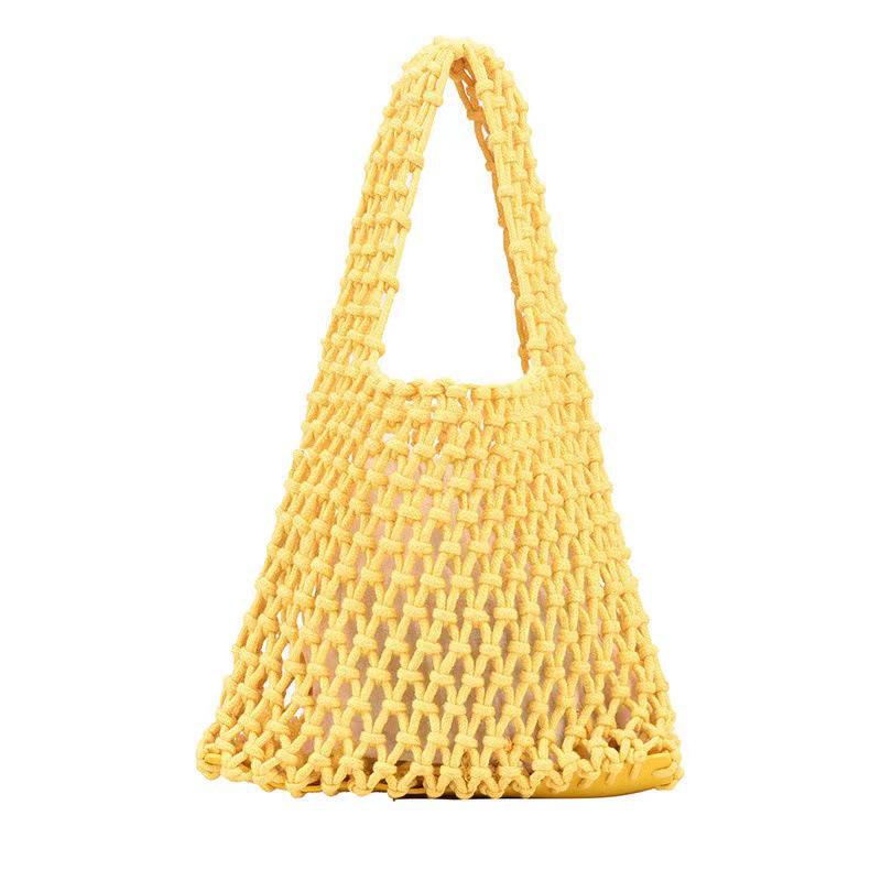 Korean-Style Handmade Cotton Mesh Clutch: Fashionable, Versatile Beach Vacation Wristlet Bag
Korean-Style Handmade Cotton Mesh Clutch: Fashionable, Versatile Beach Vacation Wristlet Bag