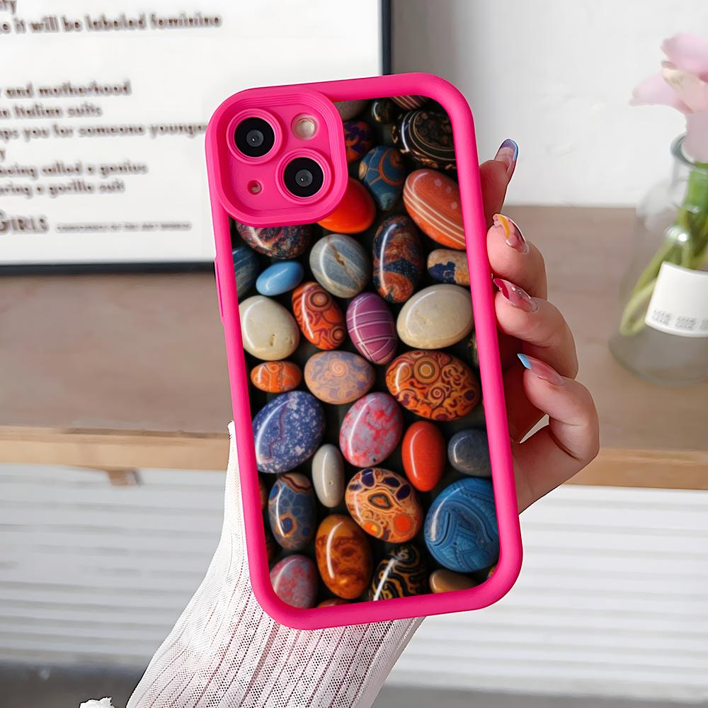Aesthetic Stones Mobile Phone Case for iPhone 17 16 15 14 13 12 11 Air Pro Max Plus Thicken TPU Colorful Cover Luxury Cellphones iPhone 12 Pro
Aesthetic Stones Mobile Phone Case for iPhone 17 16 15 14 13 12 11 Air Pro Max Plus Thicken TPU Colorful Cover Luxury Cellphones iPhone 12 Pro