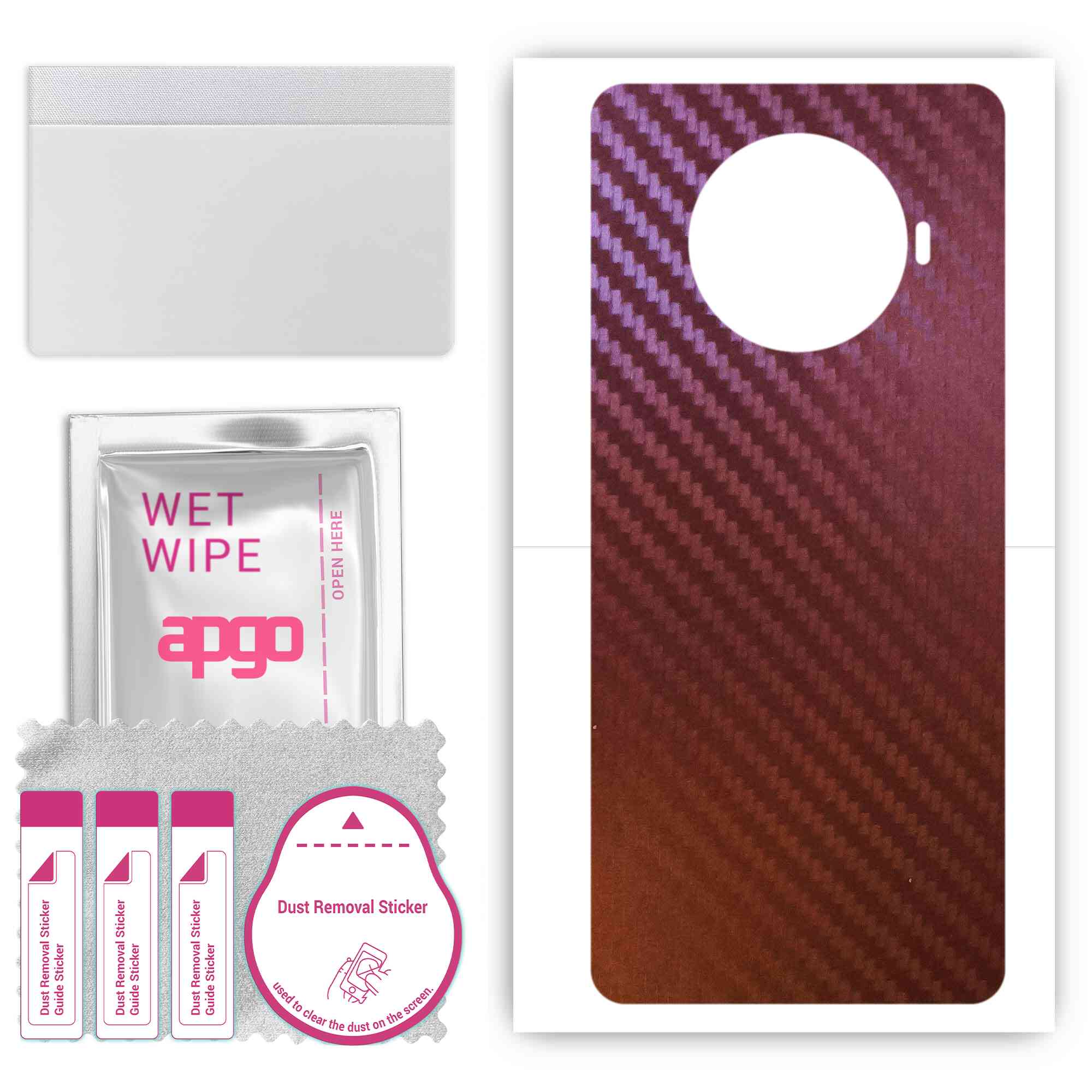apgo skin sticker film foil vinyl for the BACK compatible with Oppo Ace2, scratch-resistant, easy to install - Carbon Chameleon CAKA5
apgo skin sticker film foil vinyl for the BACK compatible with Oppo Ace2, scratch-resistant, easy to install - Carbon Chameleon CAKA5