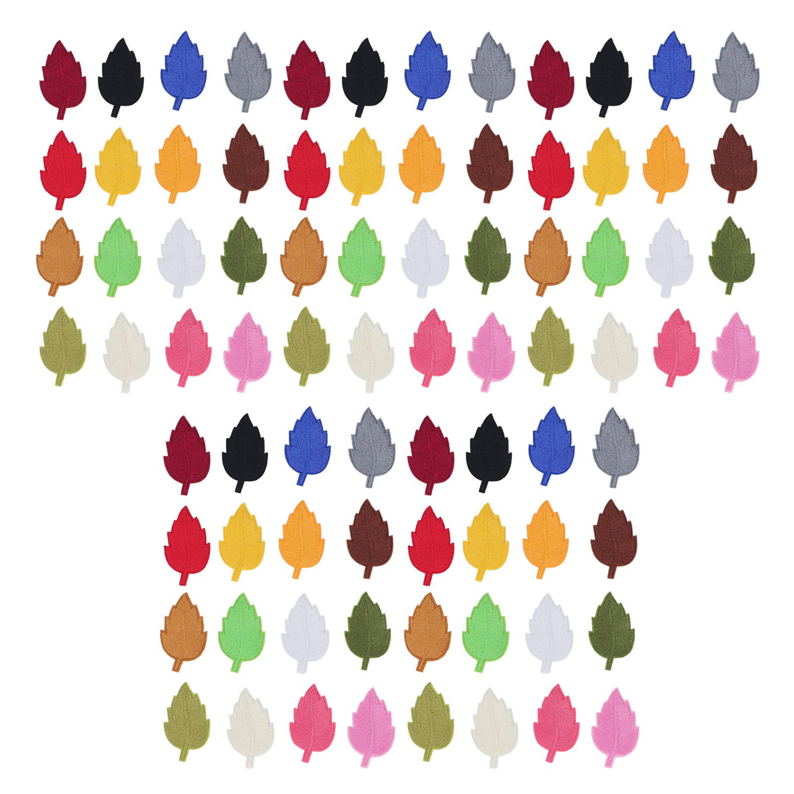80Pcs Cartoon Leaves Patch Colorful Beautiful Appearance Unbreakable No Fading Clothing Iron On
80Pcs Cartoon Leaves Patch Colorful Beautiful Appearance Unbreakable No Fading Clothing Iron On